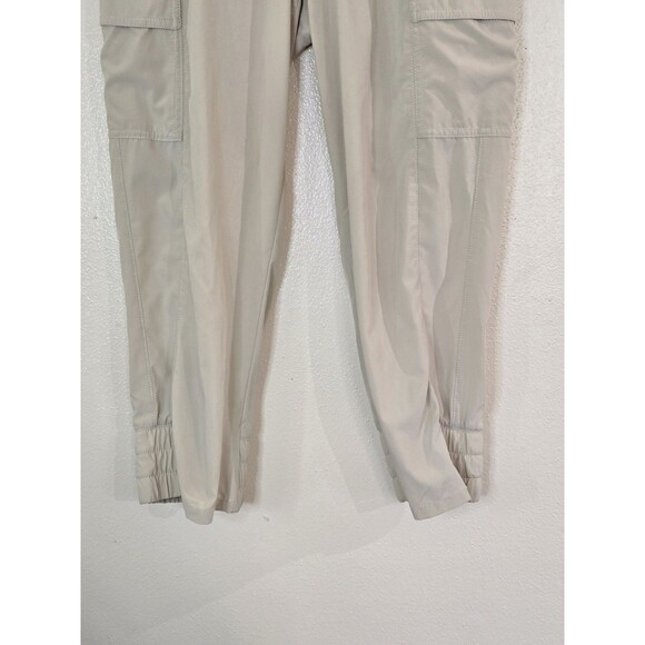 The North Face Womens Cargo Capri Pant Joggers Beige Size 4 Light Weight - Picture 4 of 11